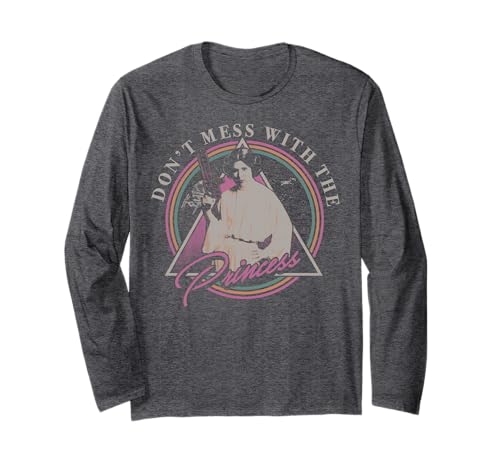 T-shirt Leia Star Wars à manches longues pour fan de la princesse rebelle