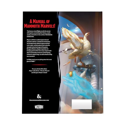 Dungeons & Dragons Bigby Presents: Glory of Giants Expansion Book