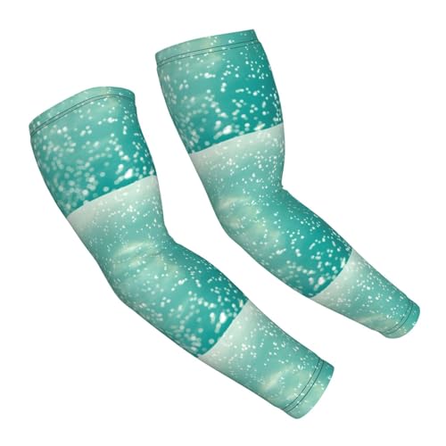 Salelf Air Bubbles Arm Sleeves Cooling UV Sun Protection Sports Compression Sleeves for Men Women Golf Basketball Arm Sleeves