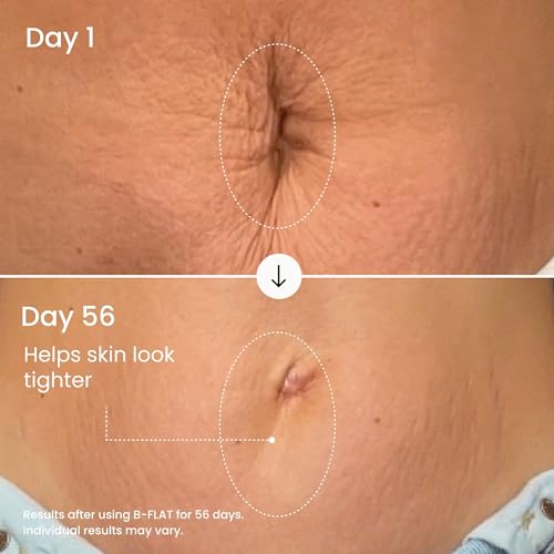 MAËLYS B-FLAT Belly Firming Cream for Women - Skin Tightening & Moisturizing Treatment with Shea Butter & Bentonite Clay - Smooths Look of Stretch Marks - Postpartum Body Care (3.4 Fl Oz) - Image 6