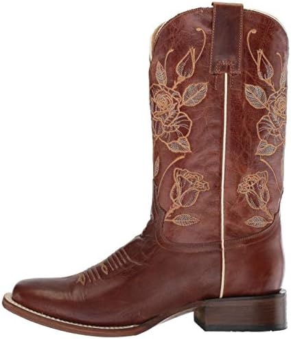 Roper Womens Desert Rose Boot, Brown, 9 | Image 7