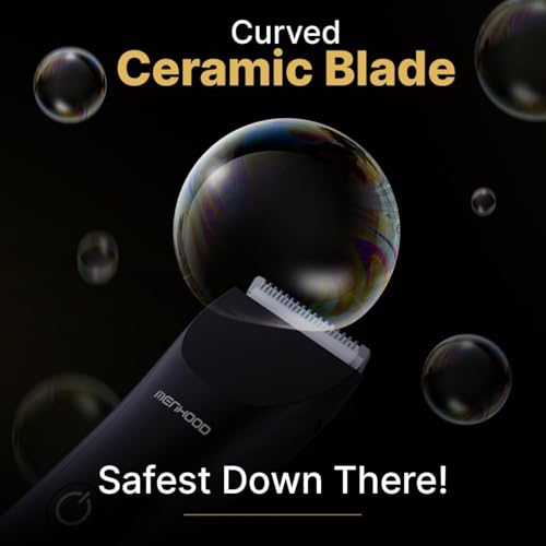 MENHOOD Men's WaterProof Cordless Grooming Trimmer for Men, Suitable for Beard, Body Private Part Shaving, Head and Pubic Hair, 150min Run Time... - Image 3