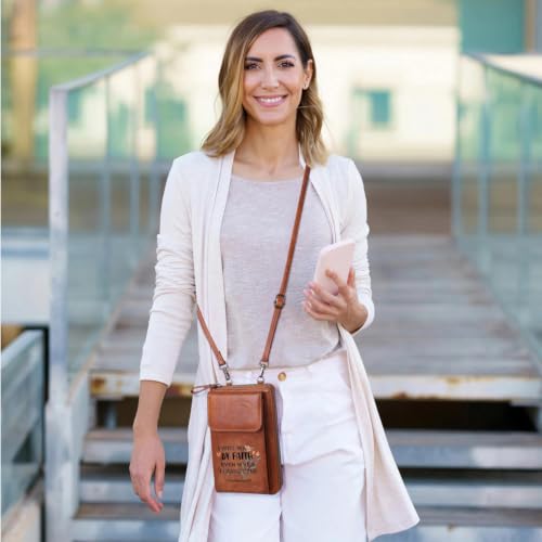 Image of KUKOO Small Crossbody Bags for Women PU Leather Cell Phone Purse Wallet with Credit Card Slots