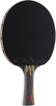 JOOLA Infinity Overdrive - Professional Performance Ping Pong Paddle with Carbon Technology - Black Rubber on Both Sides - Competition Table Tennis Racket for Advanced Training - Extreme Speed