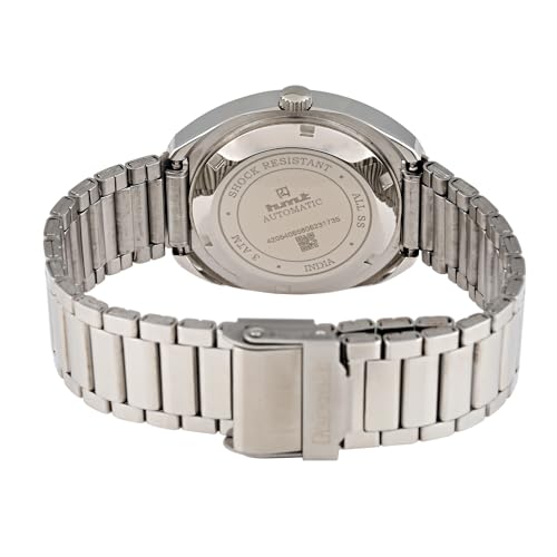 Image of hmt Kedar Premium Green Dial 21 Jewels Analogue Day and Date Automatic Watch for Men