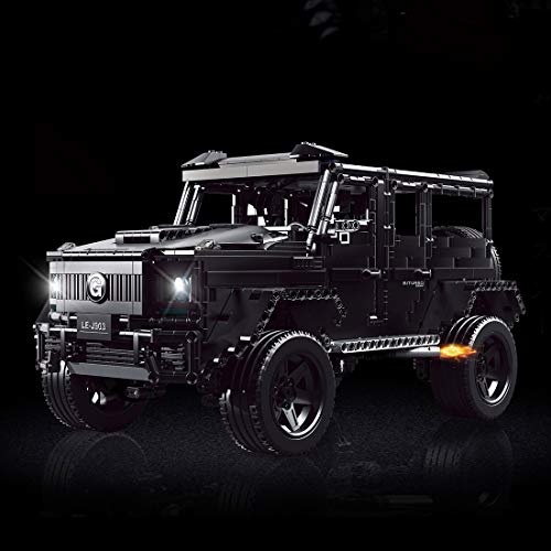YaYashow Technik Bausteine Offroader, Geländewagen Jeep Modell, 2687 Pcs Klemmbausteine Bausatz Kompatibel mit Lego… – Bild 8