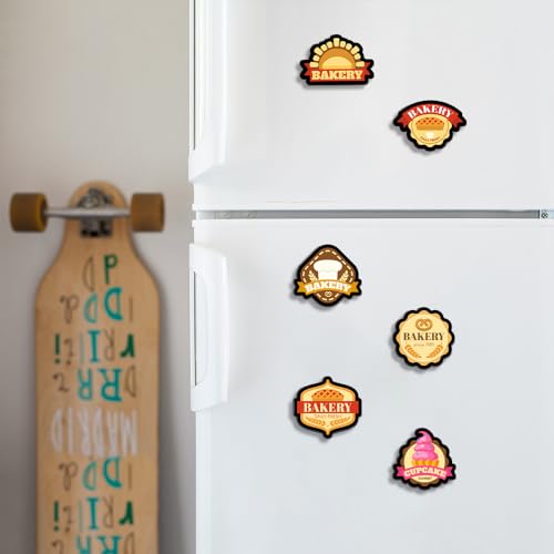 Image of Sehaz Artworks Fridge Magnets Refrigerator Stylish | Refrigerator Sticker | Fridge Magnets Set | Fridge Stickers Refrigerator | Fridge Decoration Items-FM-6-006