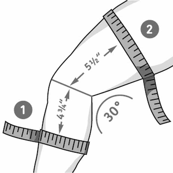 Ginocchiera con stecche GenuTrain S | Ortesi Bauerfeind