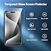 NEW'C 3 Pack Designed for iPhone 15 Pro Screen Protector (6.1 inches), Enhanced Tempered Glass Protection with easy installation tool included,Case Friendly Ultra Resistant