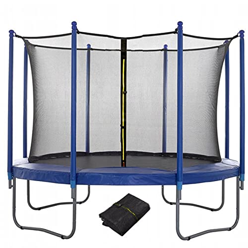 SPRINGOS Filet de sécurité intérieur pour Trampoline diamètre 305 cm pour Trampolines avec 6 poteaux Hauteur 180 cm Filet Anti-Chute Accessoires pour...