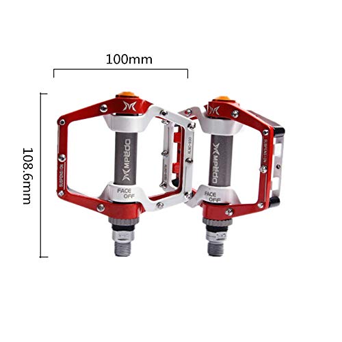 Pedali Bicicletta in Lega di Alluminio Pedali Bici...