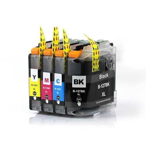 Cartouche LC127 LC125 pour résoudre les problèmes d'encre vide sur MFC J4710DW