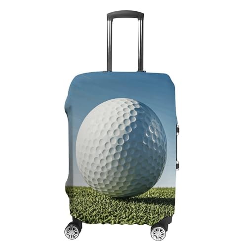 Golf Ball Luggage Cover, Washable Elastic Suitcase Cover Protector Fit 18-32 Inch Luggage