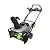 EGO Power+ SNT2101 21-Inch 56-Volt Lithium-Ion Cordless Snow Blower with Peak Power™ - 2 x 4.0Ah Battery and 320W Charger Included Black