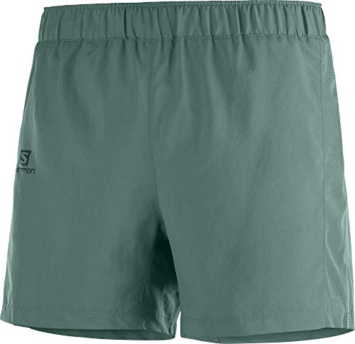 Salomon Men's Standard Agile 5'' Short M, balsam Green, L