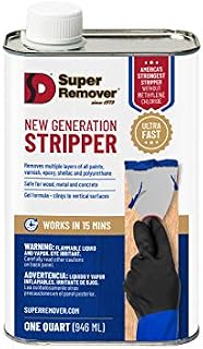 Paint Stripper (Quart - 32oz) Super Remover New Generation - Removes All Type