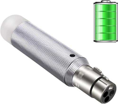 Receptor inalámbrico DMX512 inalámbrico DMX512 con batería integrada, utilizado con controlador DMX, para cabeza móvil y luz de discoteca