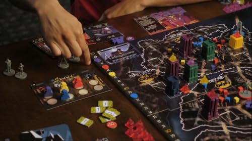 Enemies of: Gotham City | A Batman Animated Series Board Game | Area Control Minature Game | Iconic Batman Villains - The Joker, Two-Face, Penguin, Mr. Freeze, Poison Ivy, Harley Quinn and More! by Upper Deck - Used condition - Image 3