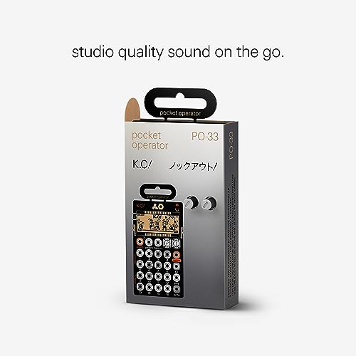Teenage Engineering PO-33 Pocket Operator Sampler /Séquenceur KO Teenage Engineering PO-33 Pocket Operator Sampler /Séquenceur KO