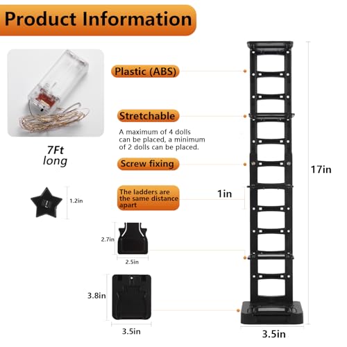 YODAR Display Shelf Organizer, 3 Tier Risers Display Stand for Funko Pop Figures,4 -Tiered Tray Stand Funko Pop Shelves for Decor - image 4