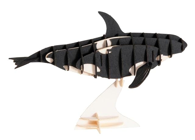Fridolin Modelo de papel 3D Orca