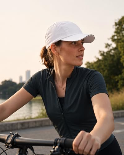 Image of Zylioo XL XXL Baseball Cap for Big Heads, Quick Dry Reflective Hat | Perforated Panels And Elastic Strap Add Breathable Comfort For Running, Golf, Walking, Travel, And Summer Wear