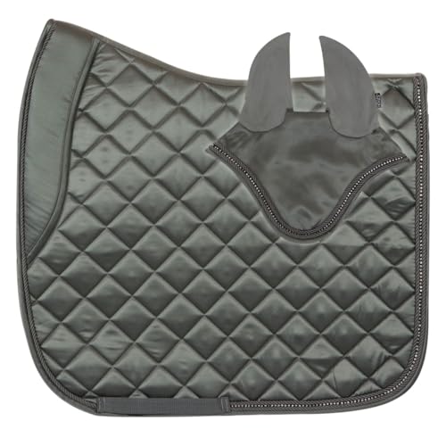 Ensemble sous-selle et casque Horses Tosoni Selleria d'excellence équestre