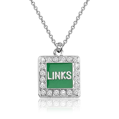 Ujims Sorority Gift Green Sorority Sister Brooch Pin Graduation Jewelry For Women Girl Greek Sorority Gift (Best Friend Necklace) #TOP14