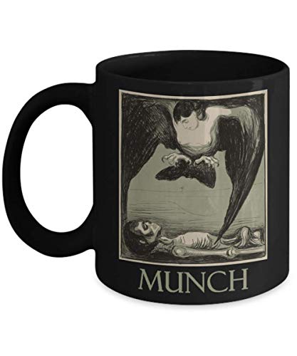 Harpy by Edvard Munch - Ceramic Coffee Mug