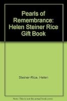 Pearls of Remembrance: Helen Steiner Rice Gift Book 1868526070 Book Cover