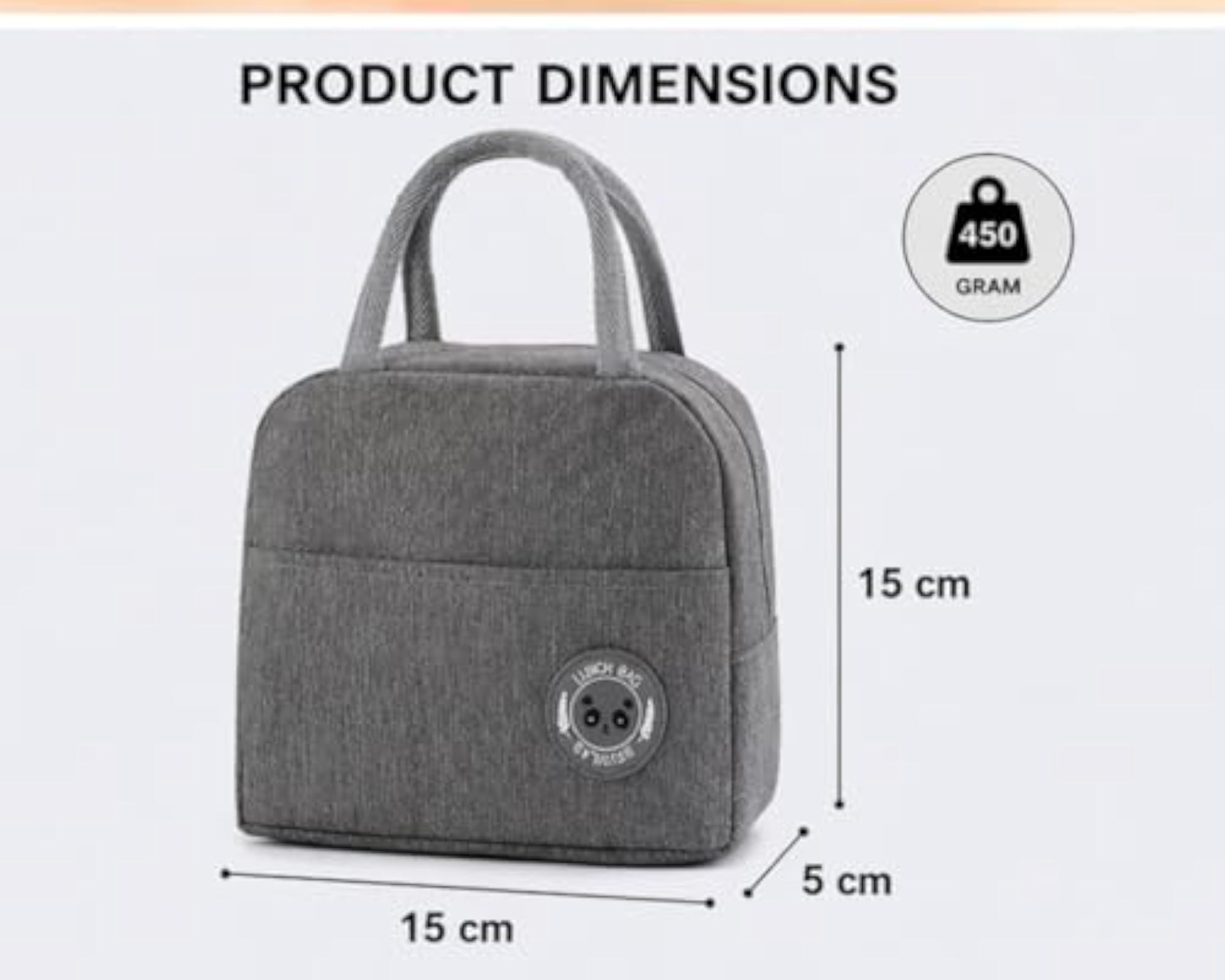 Insulated Lunch Bag for Office & School, Leak Proof