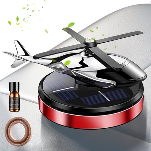 Helicóptero para autoterapia, helicóptero, nivel de refresco, difusor solar de aroma de helicóptero, difusor de aromaterapia para coche, helicóptero giratorio