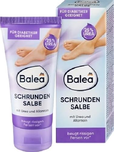 Balea Voetcrème rondenzalf 25% Urea, 1x50 ml