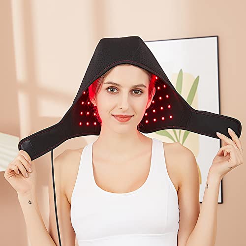 ALDIOUS Rot- & Infrarot- und Blaulicht-Therapiekappe für Haarwachstum und Schmerzlinderung, 460nm 660nm 850nm Therapiemütze und Helm zur Kontrolle des Kopföls, Nachwachsen der Haare für Männer Frauen Cover