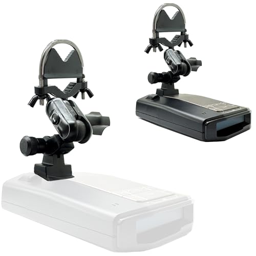 Heavy Duty U-Bolt Rearview Mirror Stem Mount Holder Compatible with M1 M2 Dash Camera for Escort Max360c Max 3 4 MKII MAXCAM X IXc Cobra DualPro GT 360 RAD 700i Radar Detector (EZ Mag-net Connection)