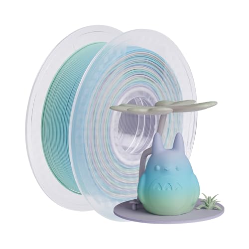 Chitu Systems Conjure Matte PLA 3D Printer Filament, 1.75mm Christmas Matte Rainbow...