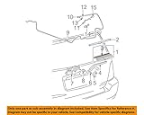 Toyota 85214-31010 Rear Wiper Rubber