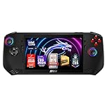 MSI Claw PC Gaming Handheld: Intel Ultra 5-135H, 7" FHD 120Hz Display, 16GB LPDDR5, 512GB NVMe SSD, MicroSD Card Reader, Thunderbolt 4, Win 11 Home: Black A1M-052US