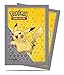65 Ultra Pro PIKACHU POKEMON Deck Protectors Sleeves Grey Yellow Standard Size MTG