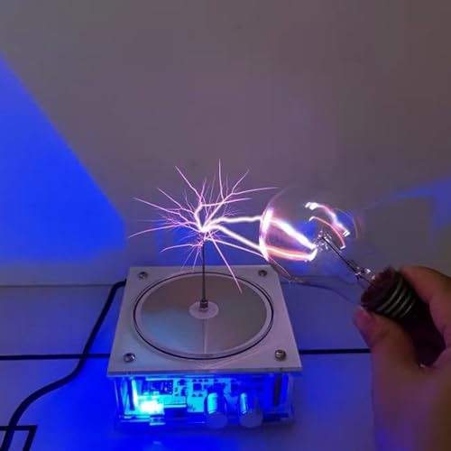 Jogo do Brinquedo do Desktop da Bobina da Música de, Mini Orador do Plasma de 10cm, Gerador do Com A