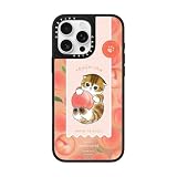 CASETiFY ミラー MagSafe対応 iPhone 16 Pro Max ケース [反射性 / 1.5mからの落下試験をクリア (MIL規格1倍相当) / ワイヤレス充電およびMagsafe対応] - Let's Jam Together - Peach - クリア
