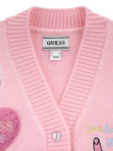 GUESS Girls' Long Sleeve Cardigan3