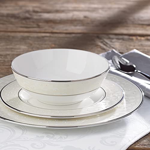 Lenox Opal Innocence service de table chic pour repas de mariage