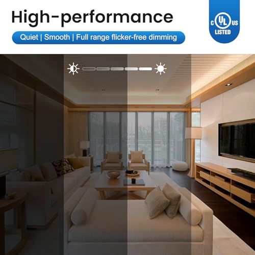 Image of 500W Dimmable LED Driver 24V, 110V-277V AC to 24V DC Led Light Transformer Compatible with lutron and leviton Dimmer, TRIAC /Phase /0-10V /1-10V /Potentiometer /10V PWM 5 in 1 Dimming LED Driver, UL Listed
