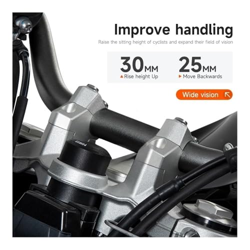 Abrazadera para manillar elevador de moto accesorio adaptador DS900X 4