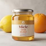 TeoNatura Miele di Sulla 500g Puro Italiano Artigianale Non Pastorizzato Biologico Dolce Energia Sportivi Colazione Riserva Naturale Sicilia
