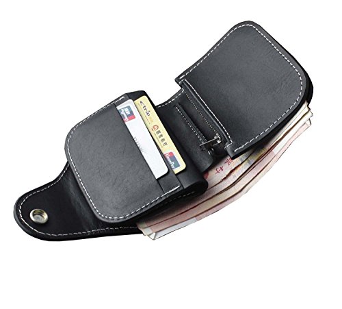 Handmade! Snake Skin Real Leather Wallet Short Vintage Biker Purse With Chain #TOP5