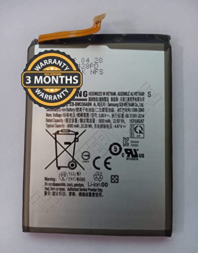 Image of THE BATTERY STORE Orignal New Replacement Phone Battery EB-BM336ABN for Samsung M33 SM-M336B /BU 6000mAh Battery with 3 monhs Warranty (for Samsung M33)