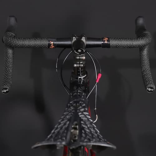 Cjupzi Fita de aperto de bicicleta - Fitas de guidão de bicicleta antiderrapantes hexagonal respiráv