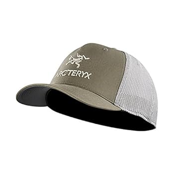 Arc'teryx Logo Trucker Hat - One Size - Anvil Grey